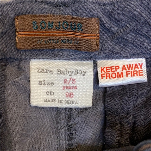 ZARA toddler boy trousers - size 2/3T - Picture 5 of 6
